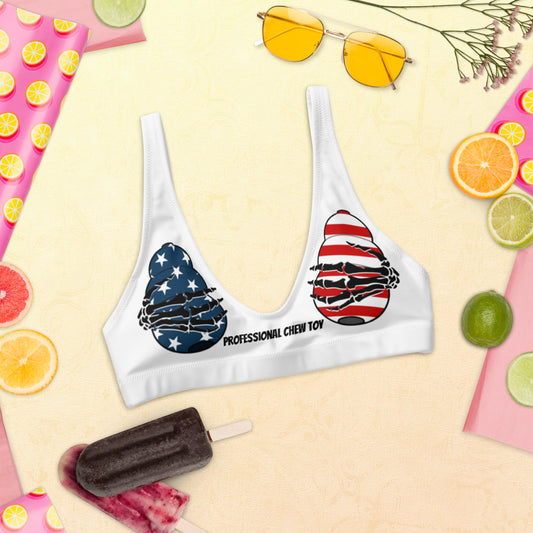 Patriot Goods Recyled padded bikini top