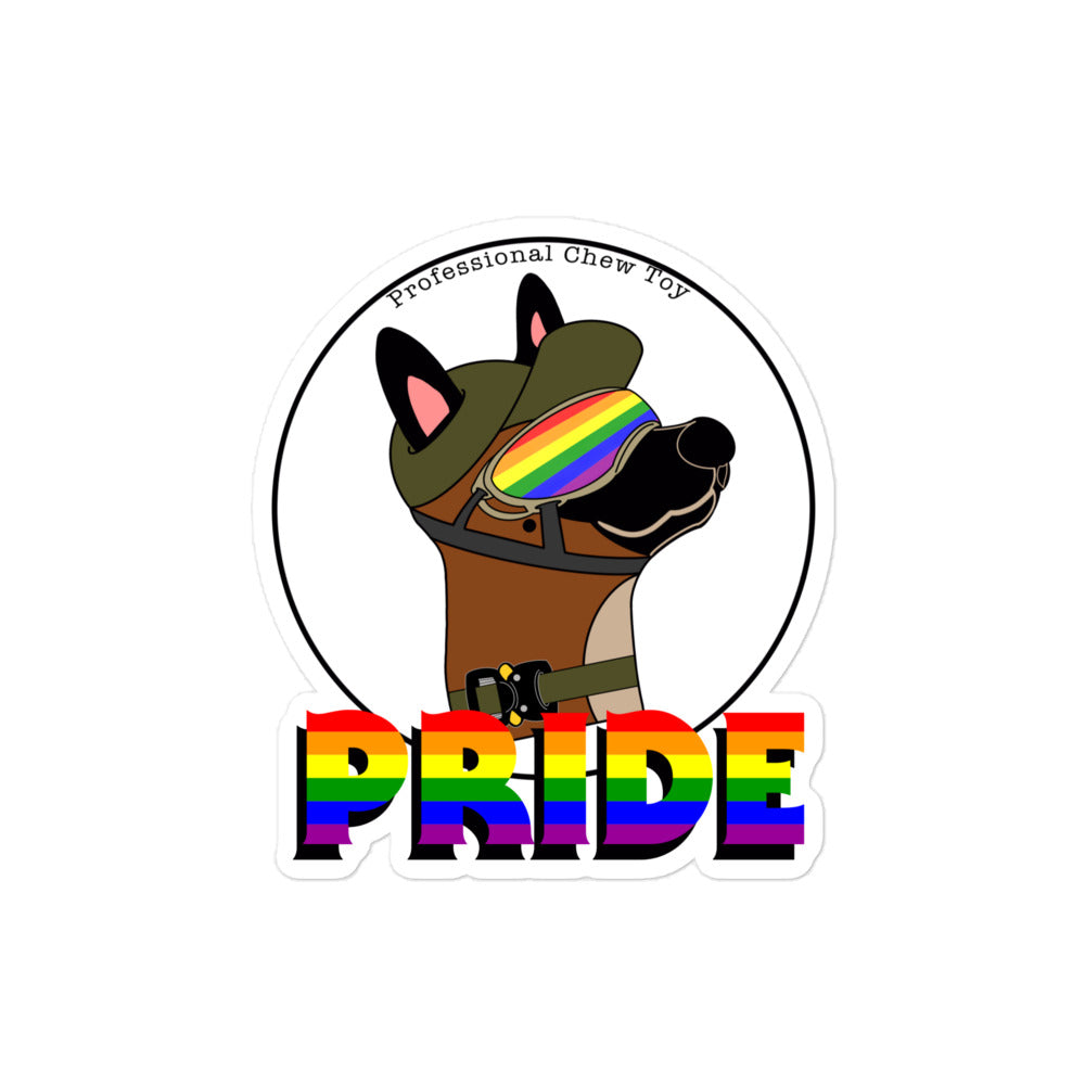 Pride DOG-GEE Bubble-free stickers