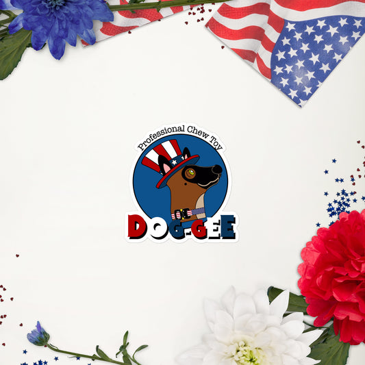 US DOG-GEE Bubble-free stickers