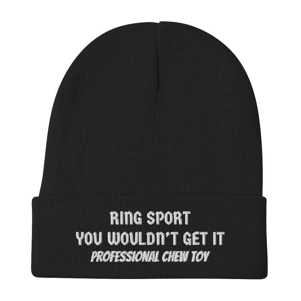 Ring Sport Embroidered Beanie