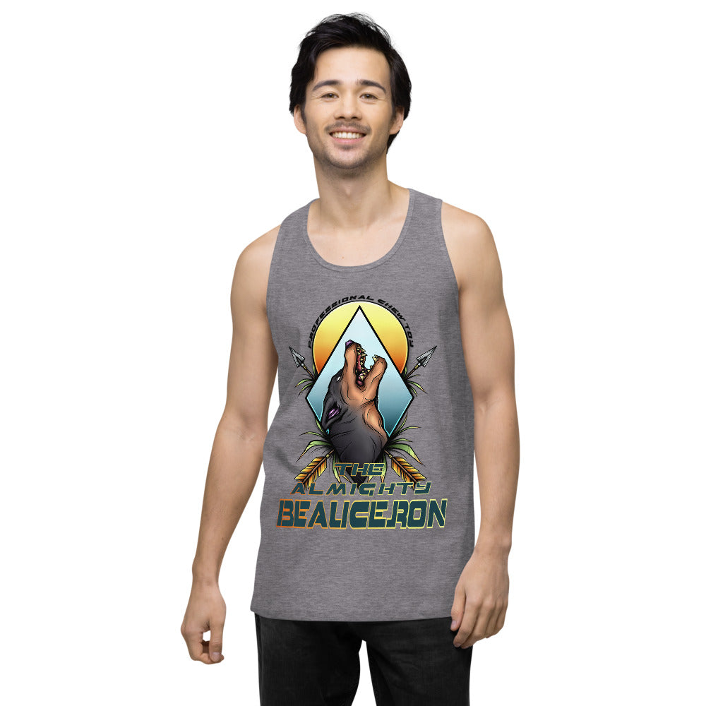 Beauceron Men’s premium tank top