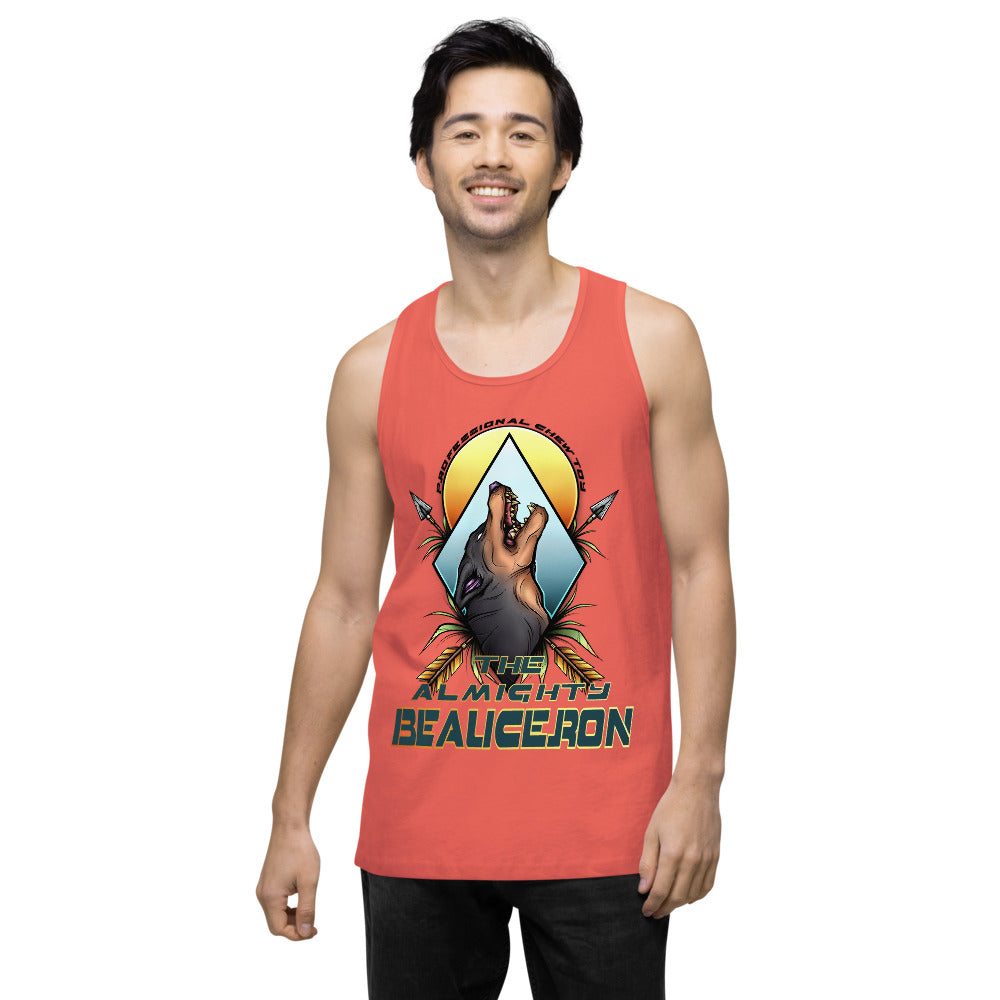 Beauceron Men’s premium tank top