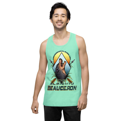 Beauceron Men’s premium tank top