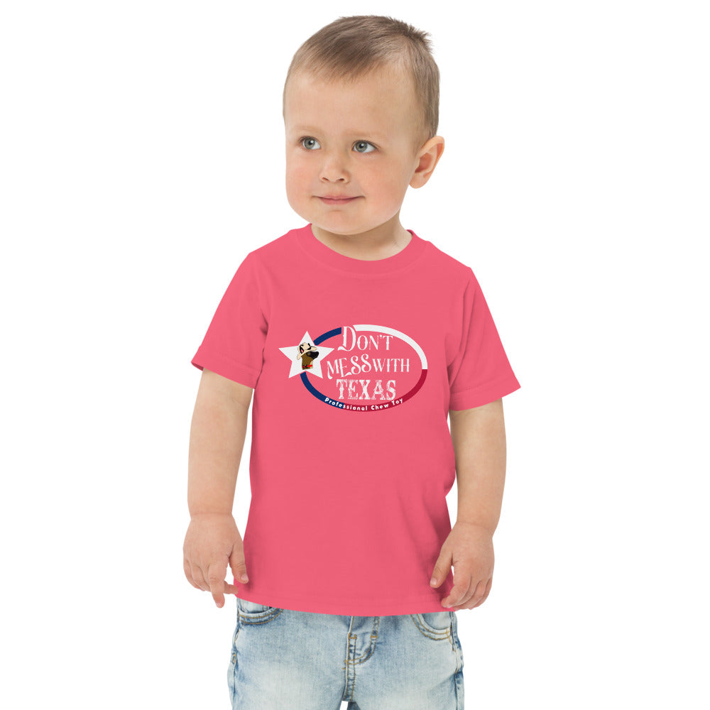 Texan DOG-GEE Toddler jersey t-shirt