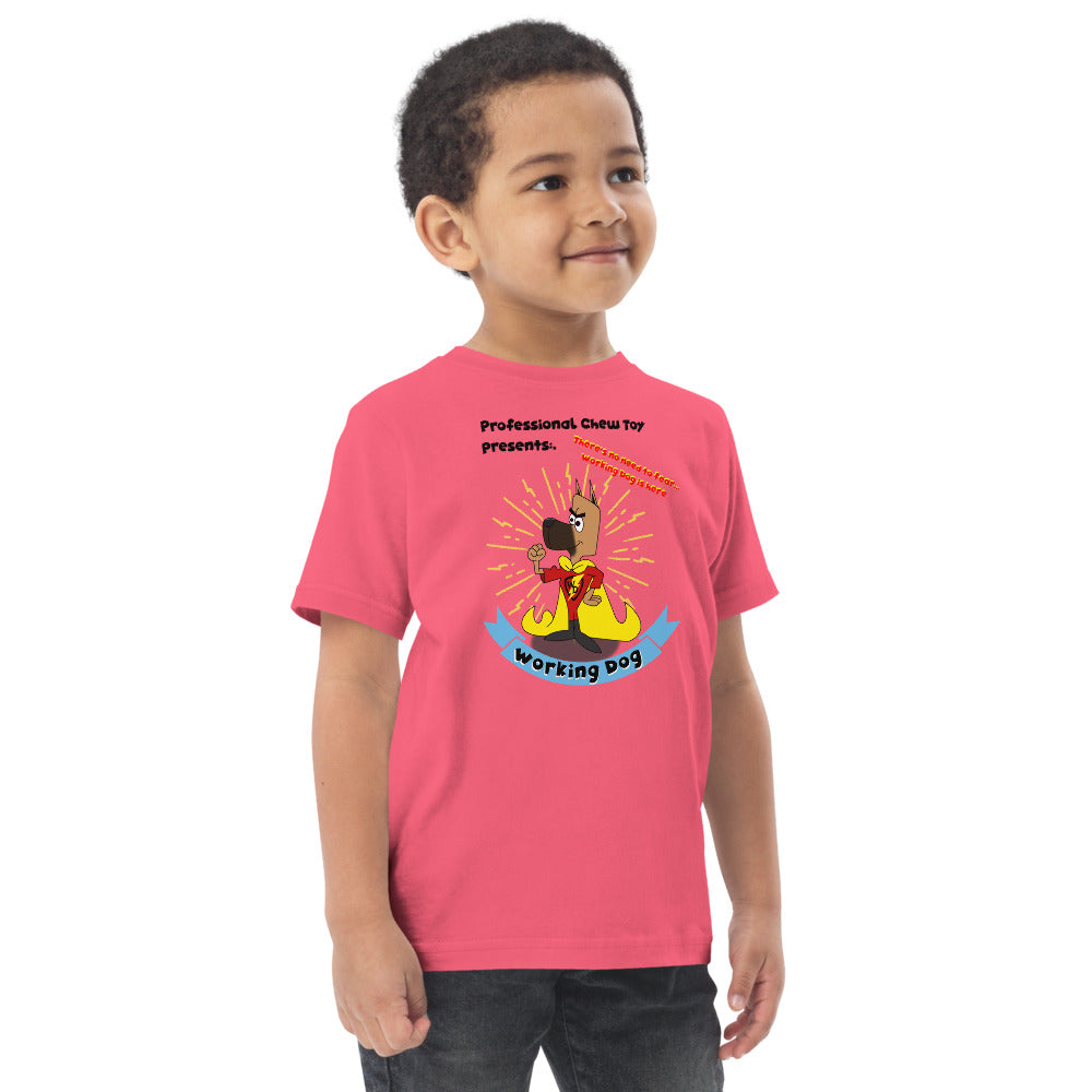 Working Dog Toddler jersey t-shirt