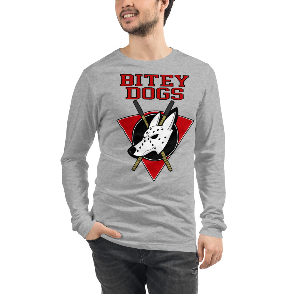 Bitey Dogs Unisex Long Sleeve Tee