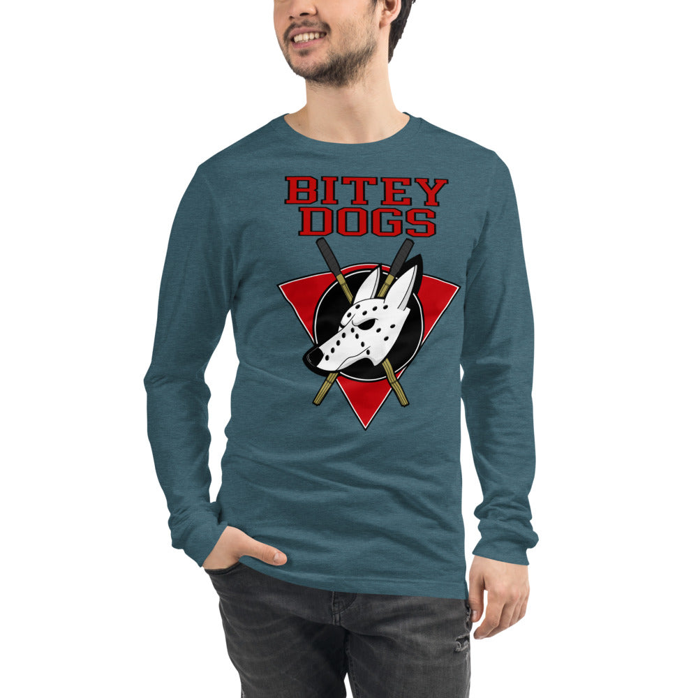 Bitey Dogs Unisex Long Sleeve Tee