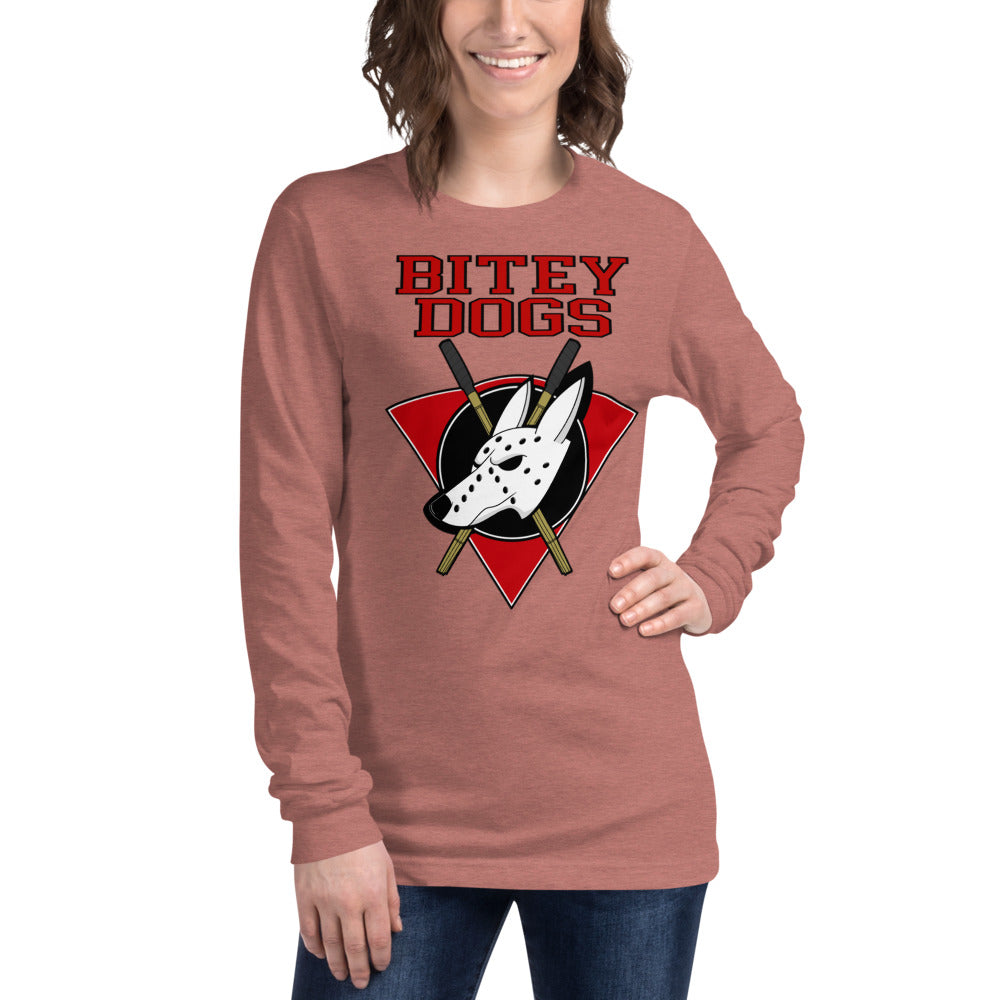 Bitey Dogs Unisex Long Sleeve Tee