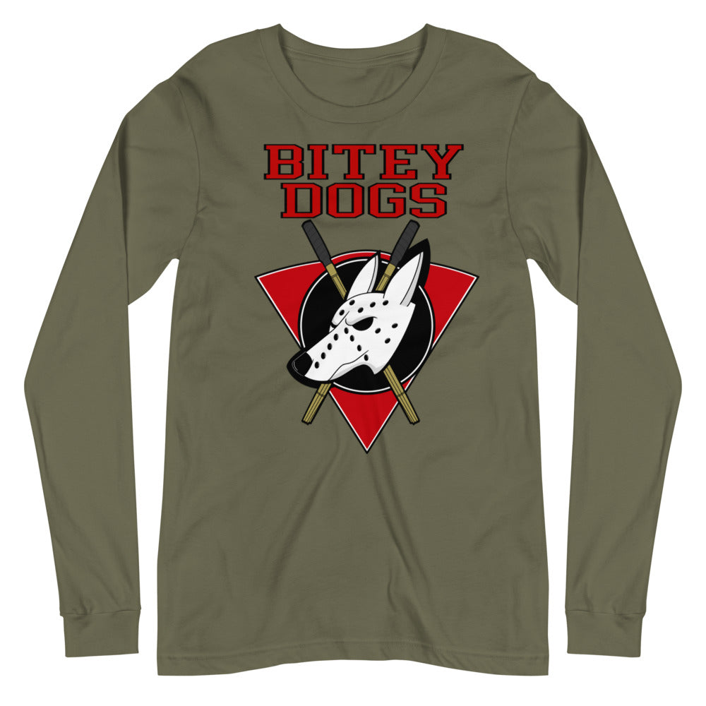 Bitey Dogs Unisex Long Sleeve Tee