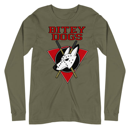 Bitey Dogs Unisex Long Sleeve Tee