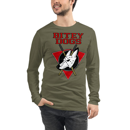 Bitey Dogs Unisex Long Sleeve Tee