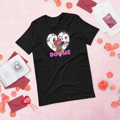 Valentines DOG-GEE Short-Sleeve Unisex T-Shirt