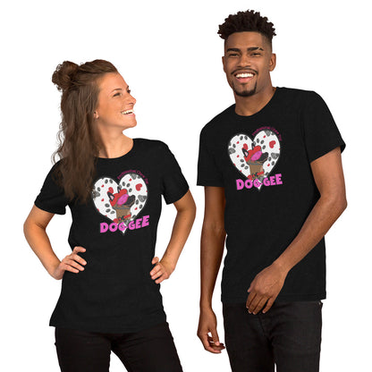 Valentines DOG-GEE Short-Sleeve Unisex T-Shirt