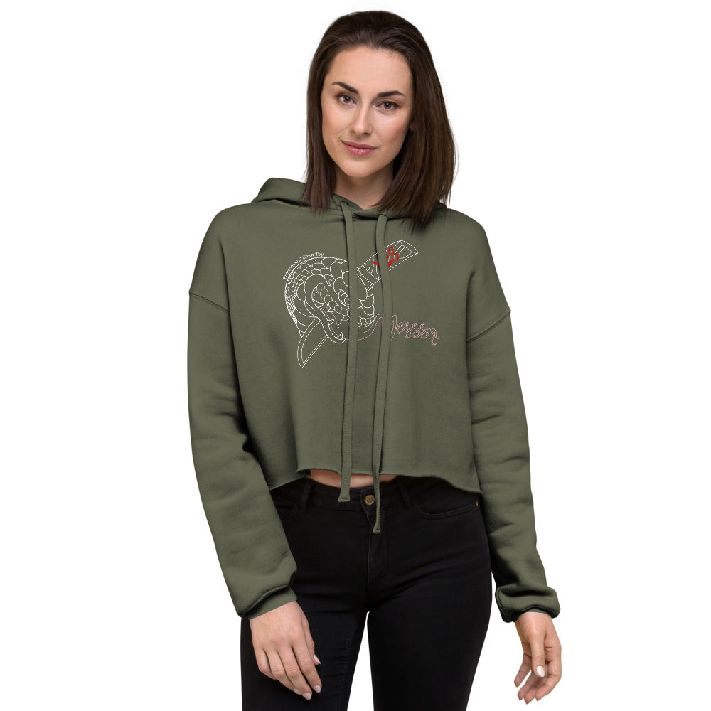 If it were a Snake… Crop Hoodie