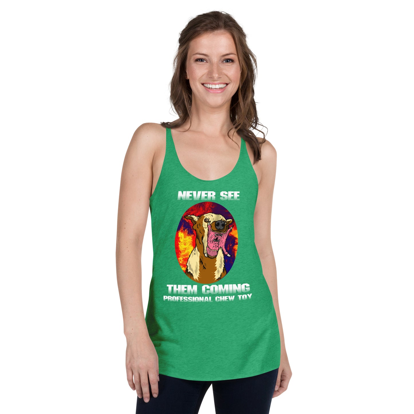 Predator Dog Women's Racerback Tank