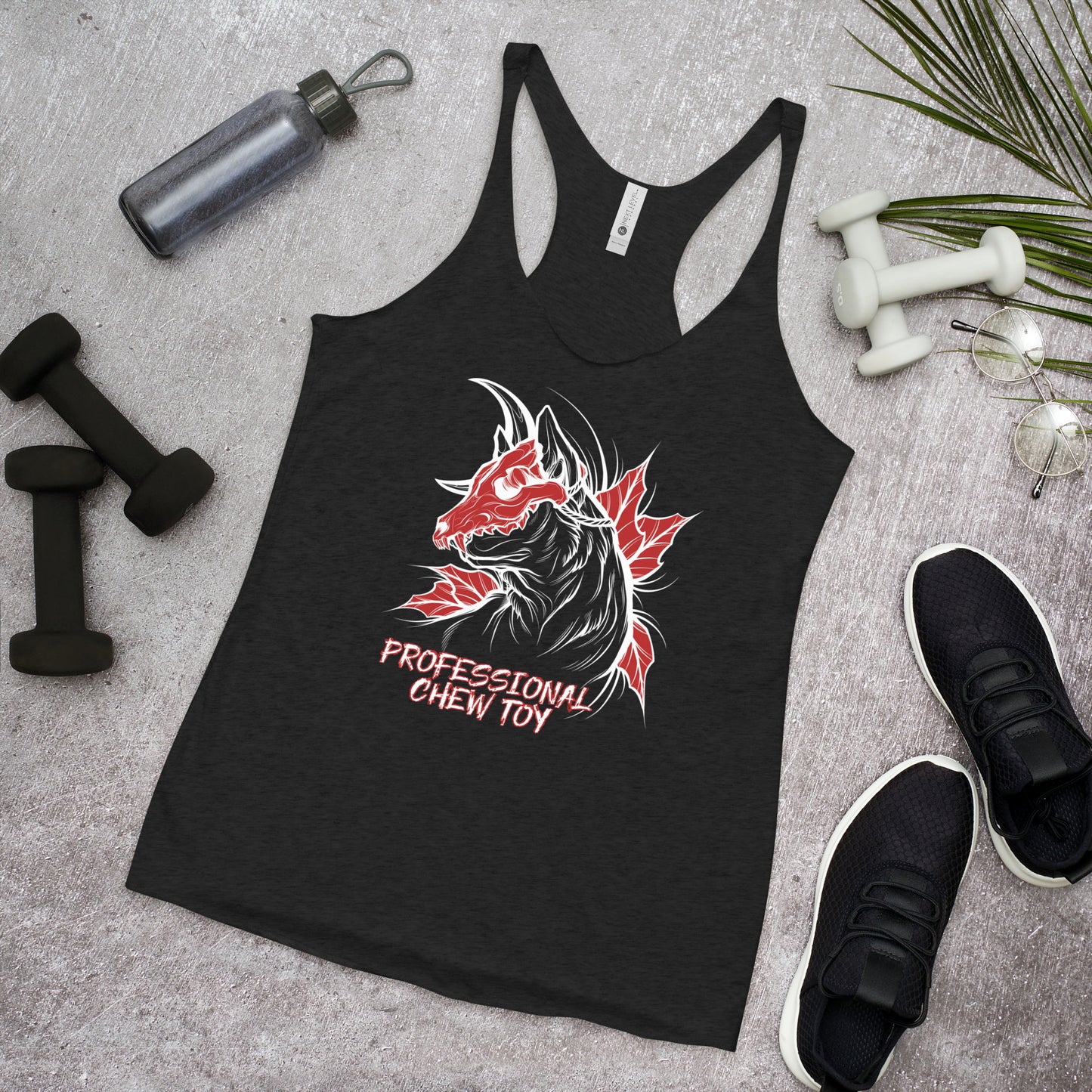 Red Skull Women's Racerback Tank