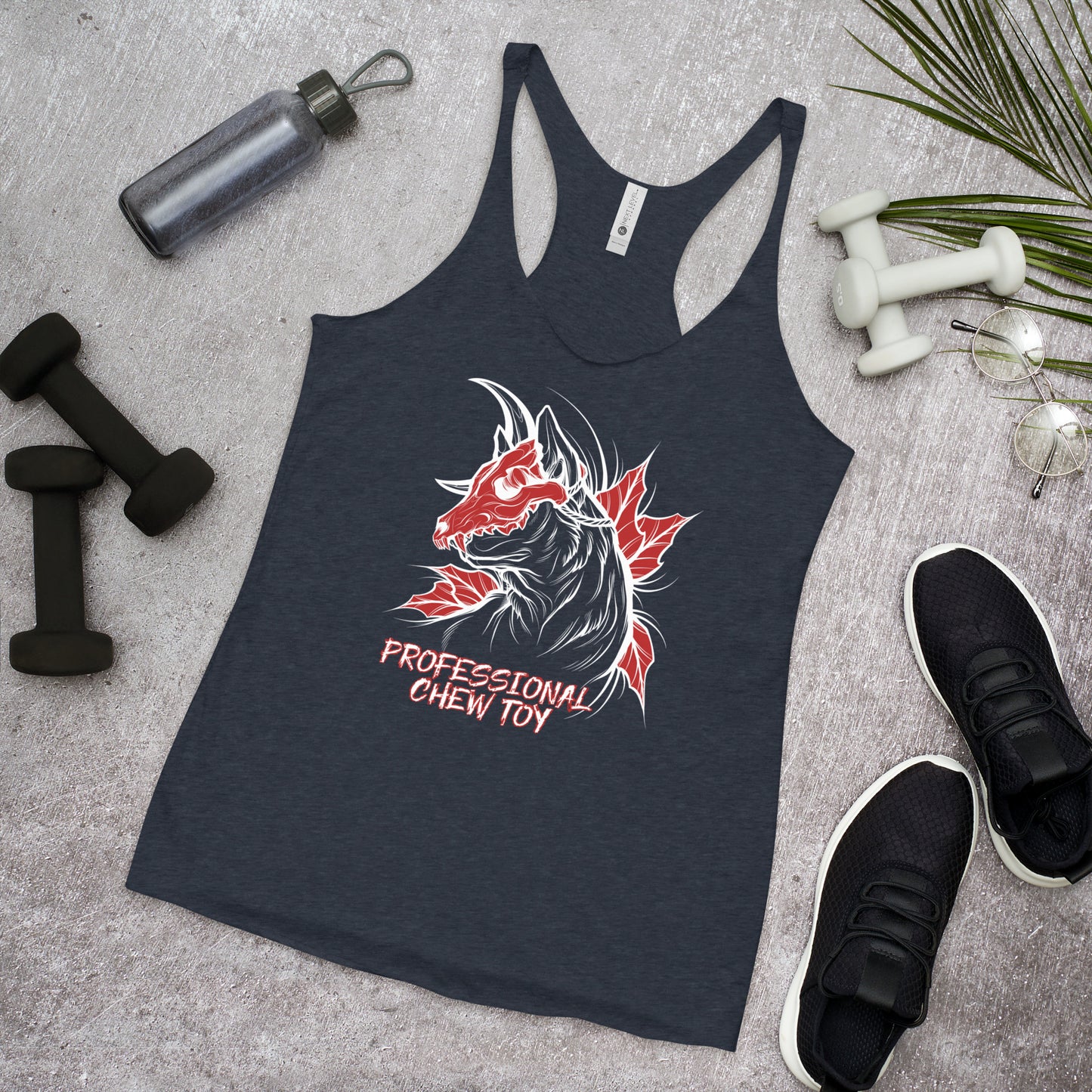Red Skull Women's Racerback Tank